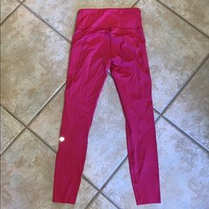 Lululemon Fast and Free Leggings
